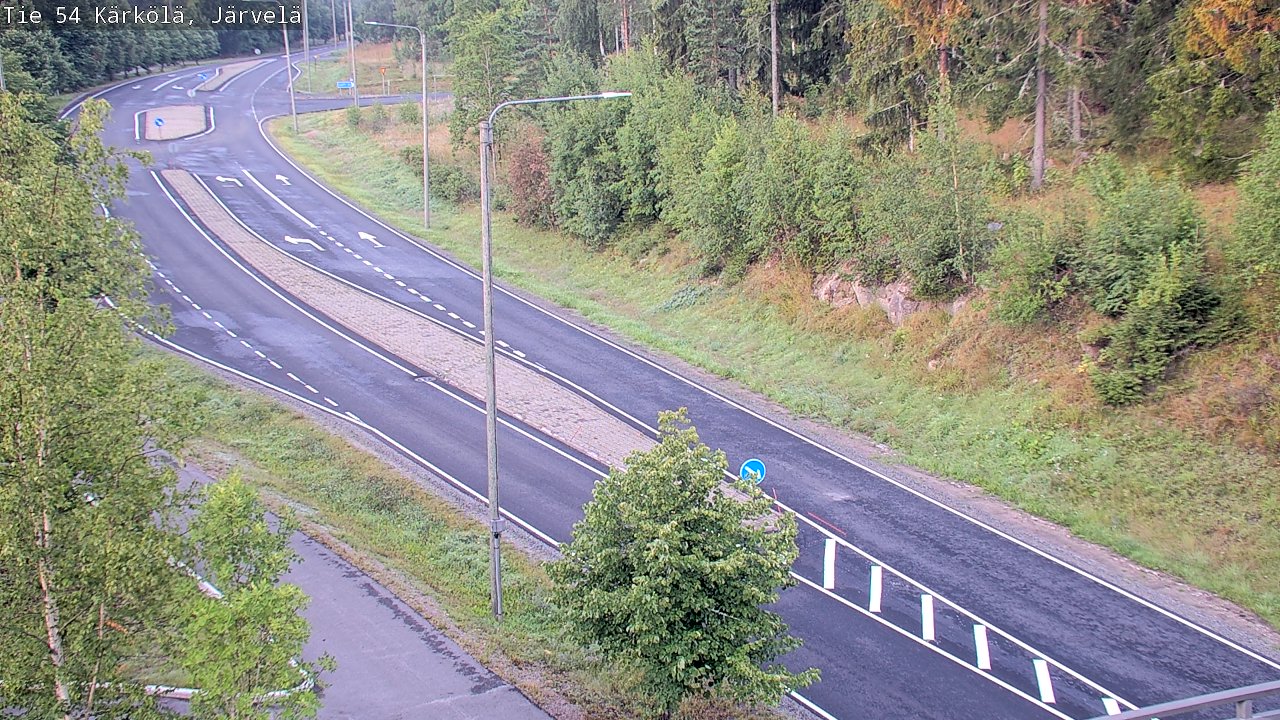 Weather Camera Image Road 54 Kärkölä, Järvelä, Kärkölä, Päijät-Häme