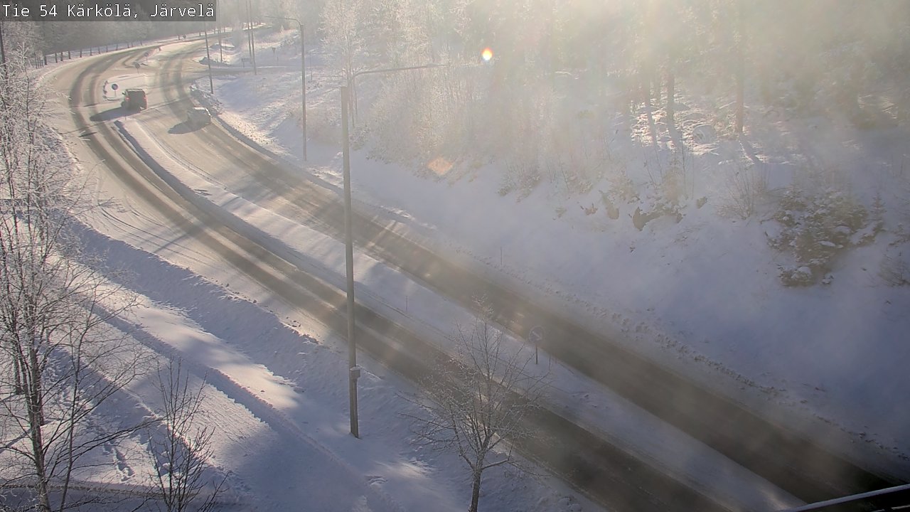 Weather Camera Image Road 54 Kärkölä, Järvelä, Kärkölä, Päijät-Häme