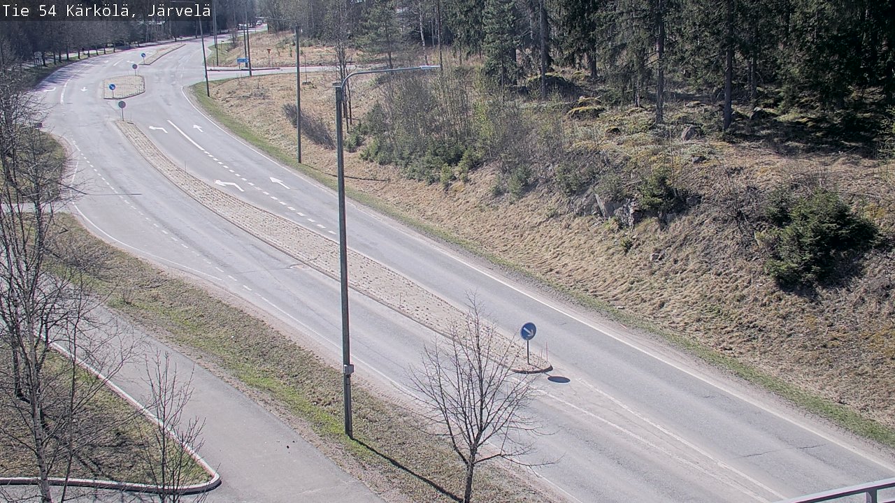 Weather Camera Image Road 54 Kärkölä, Järvelä, Kärkölä, Päijät-Häme