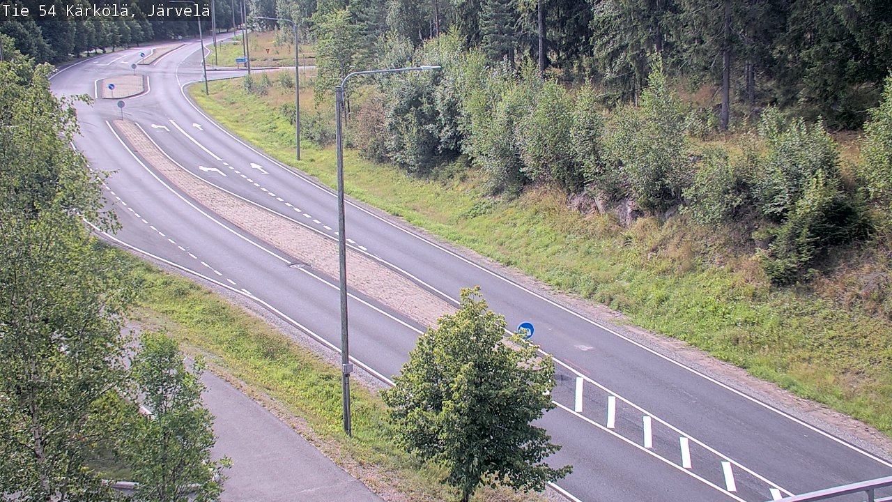 Weather Camera Image Road 54 Kärkölä, Järvelä, Kärkölä, Päijät-Häme