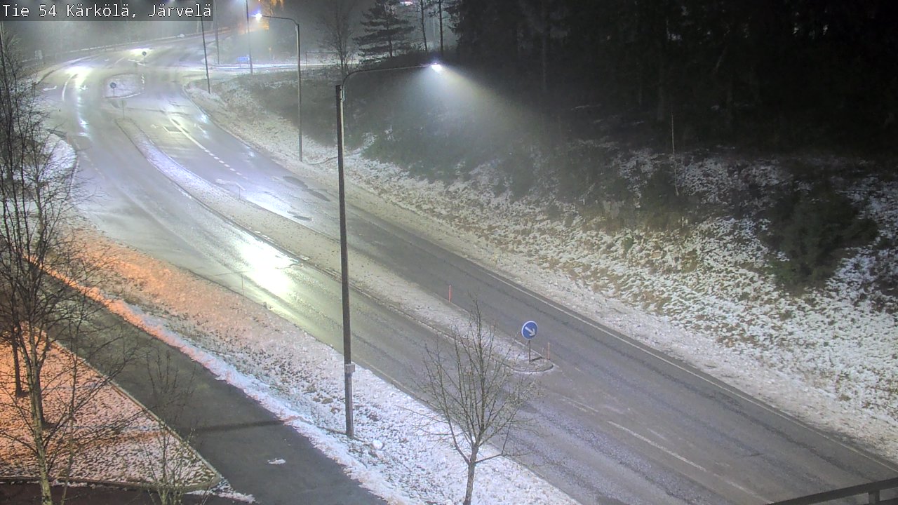 Weather Camera Image Väg 54 Kärkölä, Järvelä, Kärkölä, Päijät-Häme