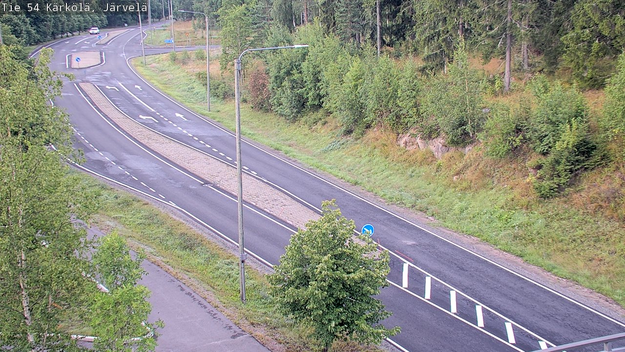 Weather Camera Image Road 54 Kärkölä, Järvelä, Kärkölä, Päijät-Häme