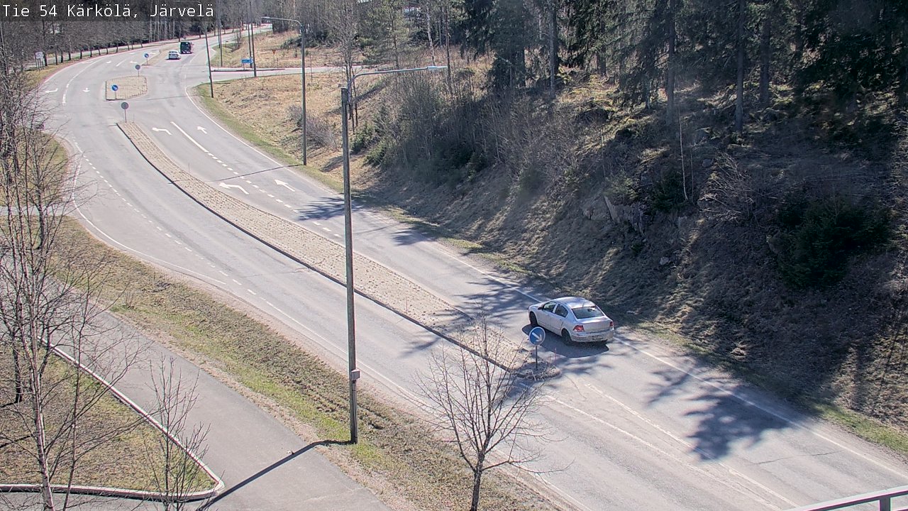 Weather Camera Image Väg 54 Kärkölä, Järvelä, Kärkölä, Päijät-Häme