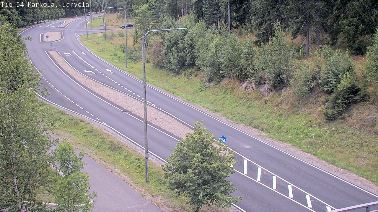 Weather Camera Image Road 54 Kärkölä, Järvelä, Kärkölä, Päijät-Häme