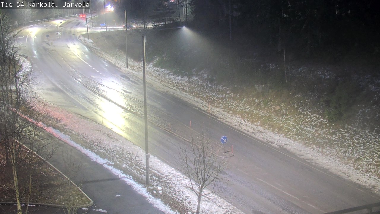 Weather Camera Image Väg 54 Kärkölä, Järvelä, Kärkölä, Päijät-Häme