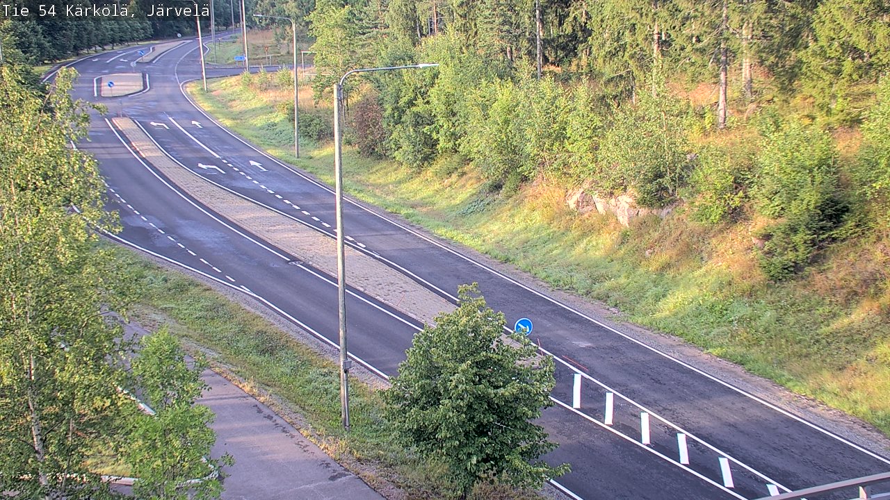 Weather Camera Image Road 54 Kärkölä, Järvelä, Kärkölä, Päijät-Häme