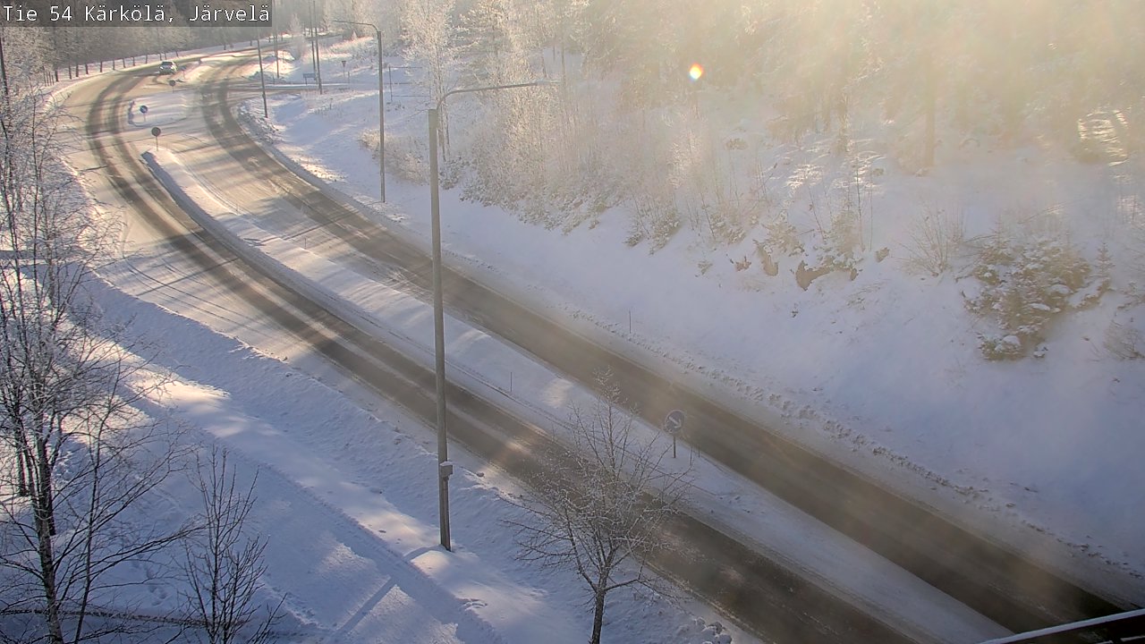 Weather Camera Image Road 54 Kärkölä, Järvelä, Kärkölä, Päijät-Häme