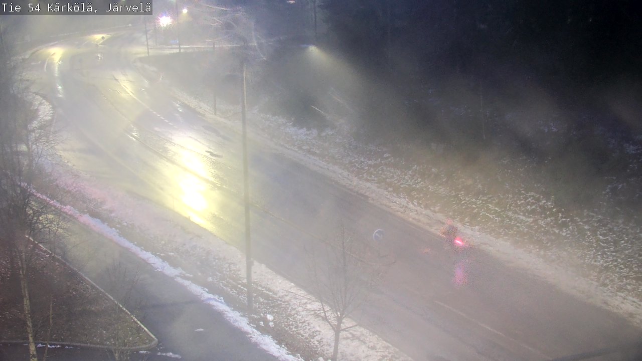 Weather Camera Image Väg 54 Kärkölä, Järvelä, Kärkölä, Päijät-Häme