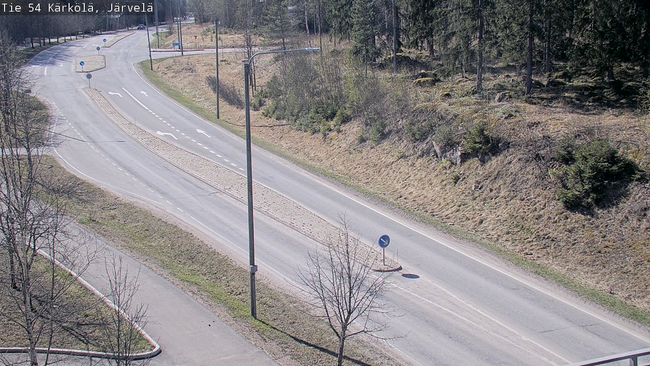 Weather Camera Image Road 54 Kärkölä, Järvelä, Kärkölä, Päijät-Häme