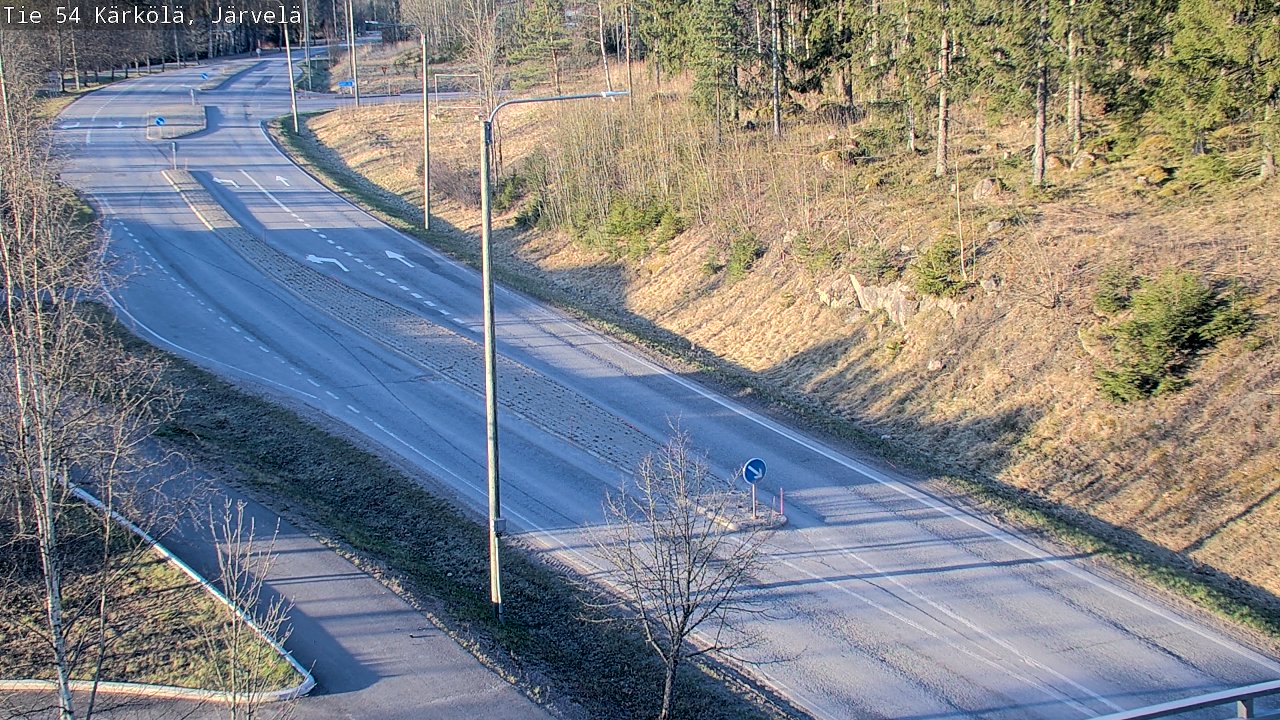 Weather Camera Image Road 54 Kärkölä, Järvelä, Kärkölä, Päijät-Häme