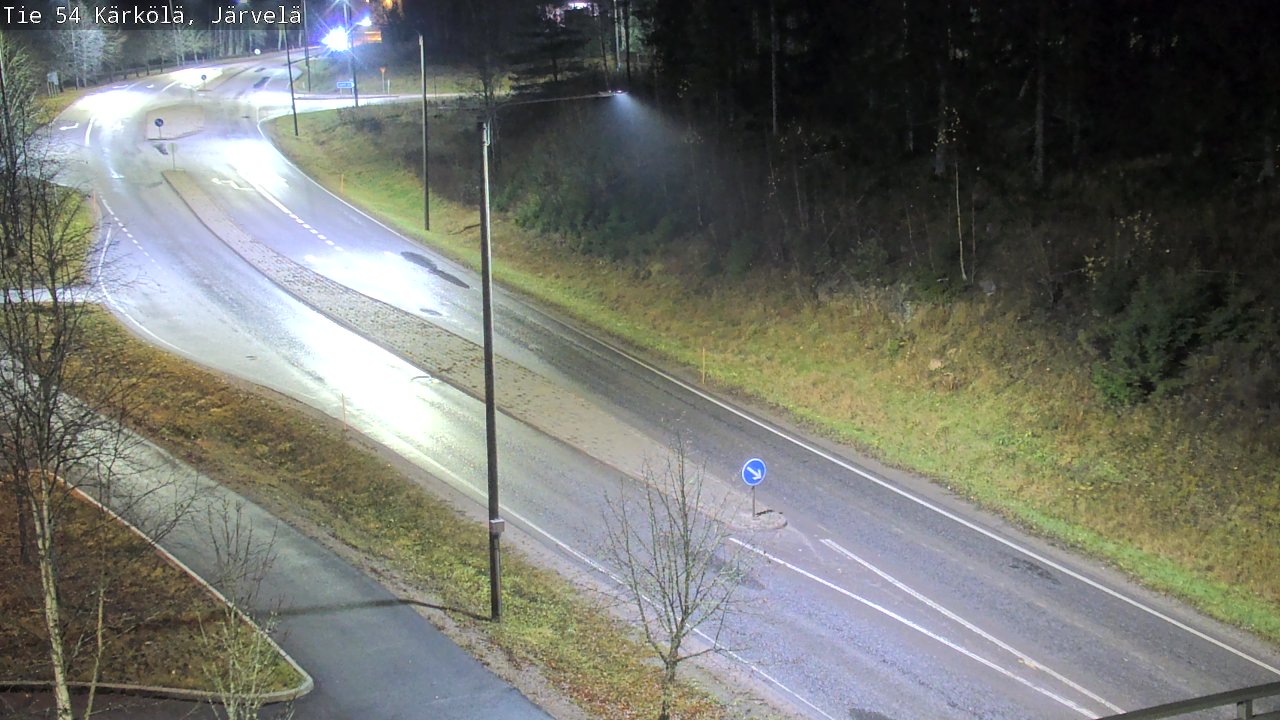 Weather Camera Image Väg 54 Kärkölä, Järvelä, Kärkölä, Päijät-Häme