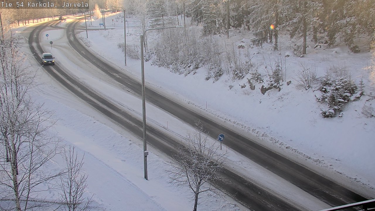 Weather Camera Image Road 54 Kärkölä, Järvelä, Kärkölä, Päijät-Häme