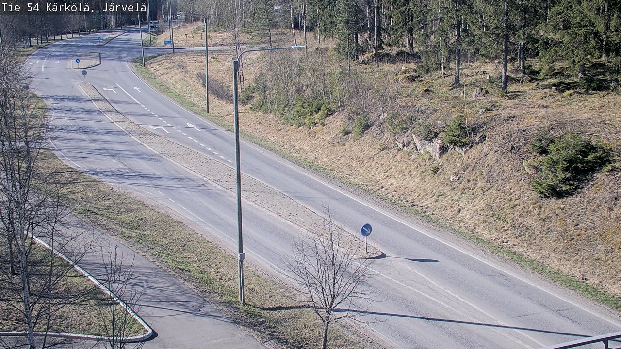 Weather Camera Image Road 54 Kärkölä, Järvelä, Kärkölä, Päijät-Häme