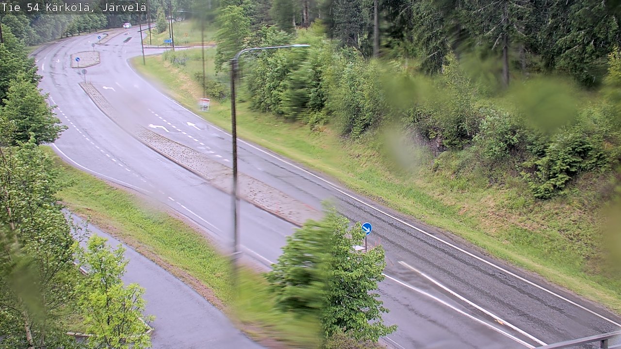 Weather Camera Image Väg 54 Kärkölä, Järvelä, Kärkölä, Päijät-Häme
