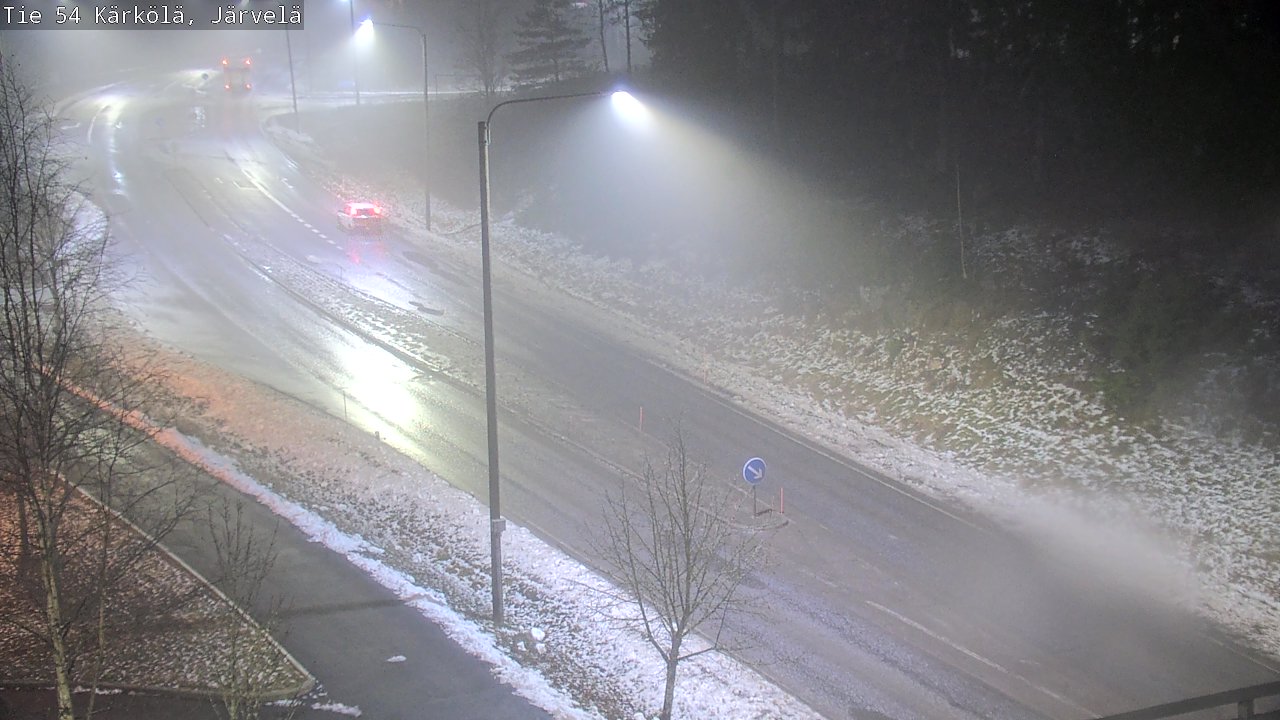 Weather Camera Image Väg 54 Kärkölä, Järvelä, Kärkölä, Päijät-Häme