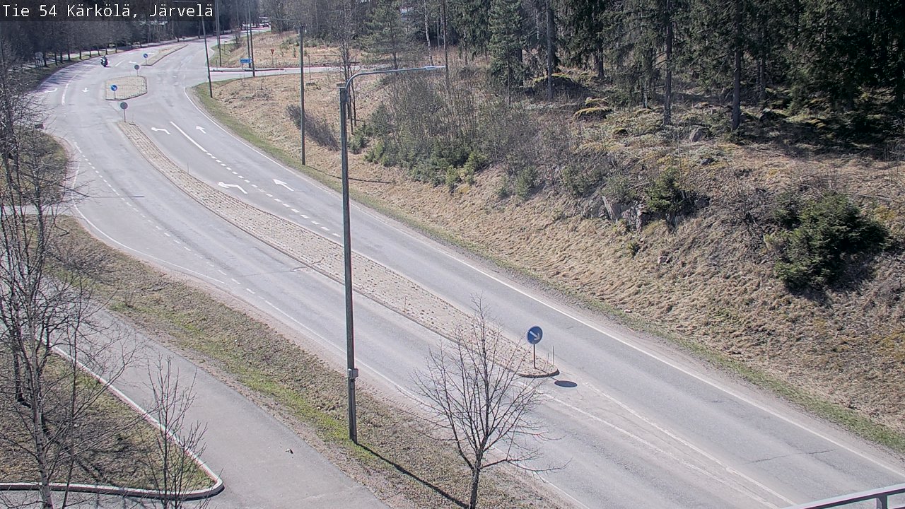 Weather Camera Image Väg 54 Kärkölä, Järvelä, Kärkölä, Päijät-Häme