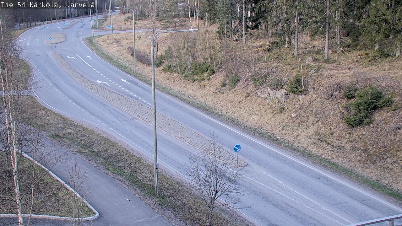 Weather Camera Image Road 54 Kärkölä, Järvelä, Kärkölä, Päijät-Häme