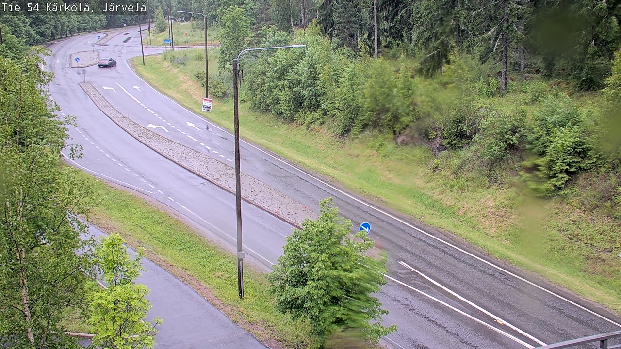 Weather Camera Image Väg 54 Kärkölä, Järvelä, Kärkölä, Päijät-Häme