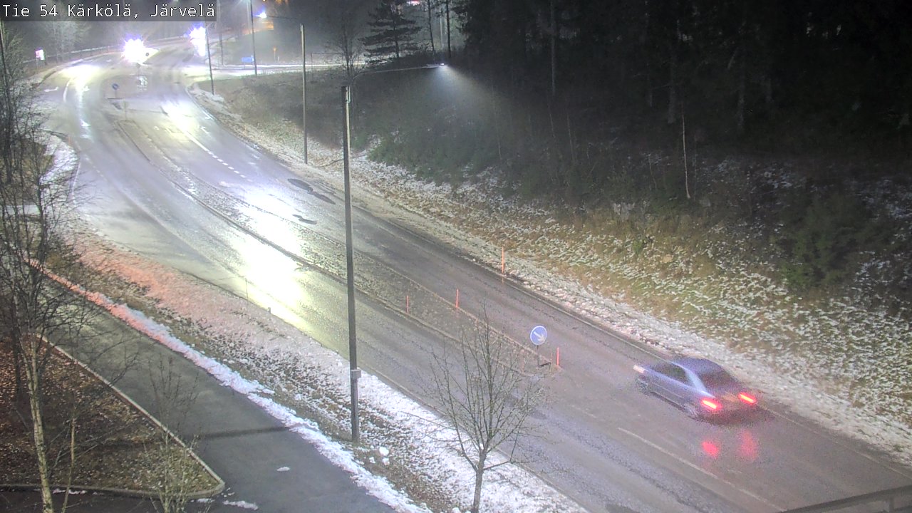 Weather Camera Image Väg 54 Kärkölä, Järvelä, Kärkölä, Päijät-Häme