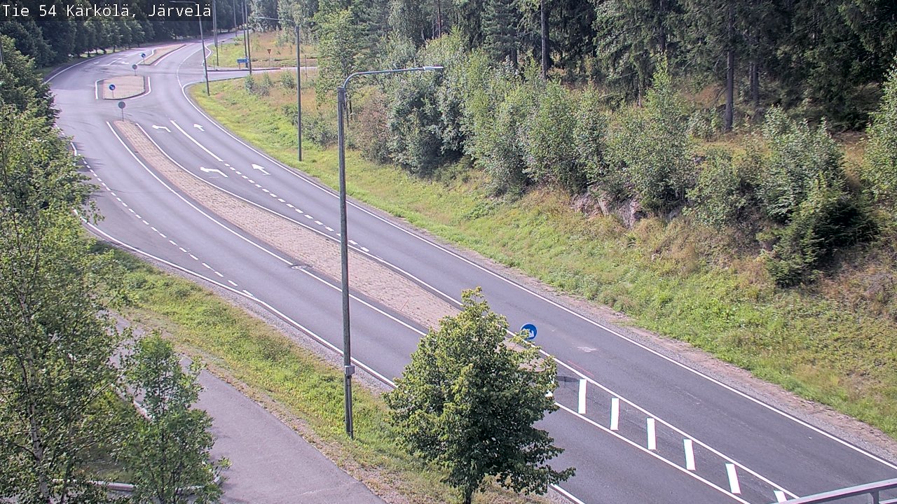 Weather Camera Image Road 54 Kärkölä, Järvelä, Kärkölä, Päijät-Häme