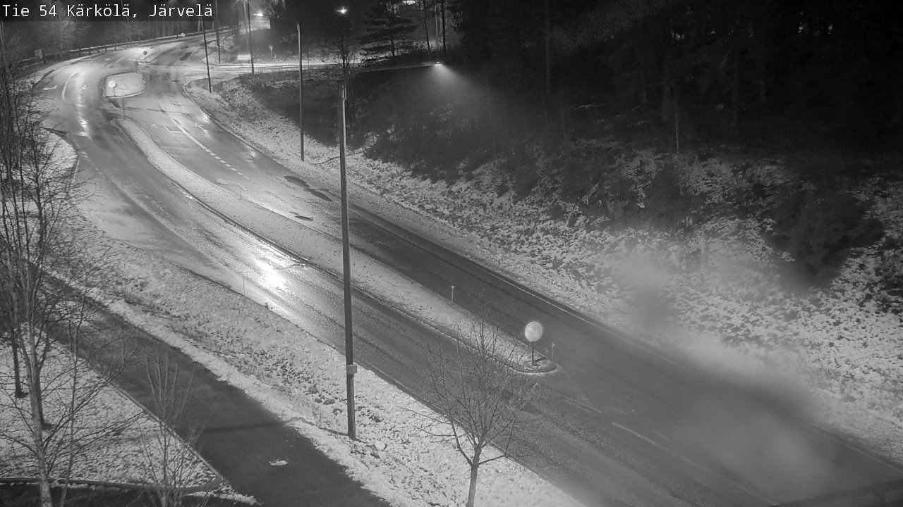 Weather Camera Image Väg 54 Kärkölä, Järvelä, Kärkölä, Päijät-Häme
