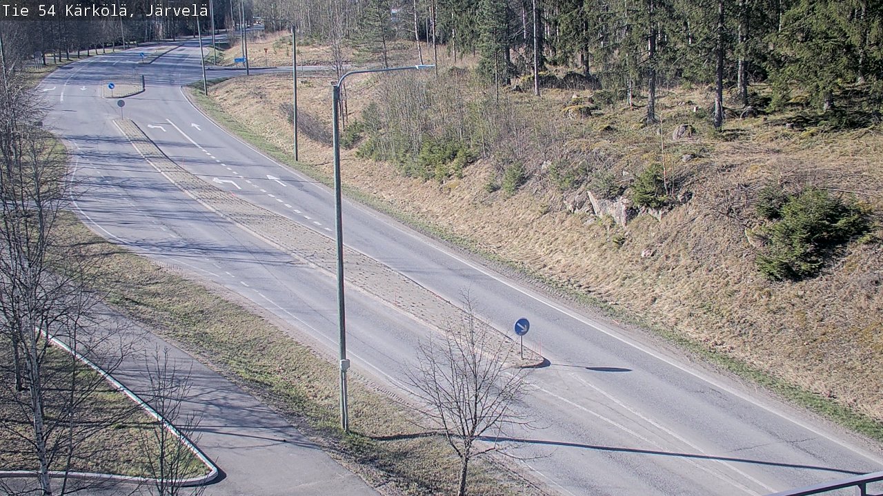 Weather Camera Image Road 54 Kärkölä, Järvelä, Kärkölä, Päijät-Häme