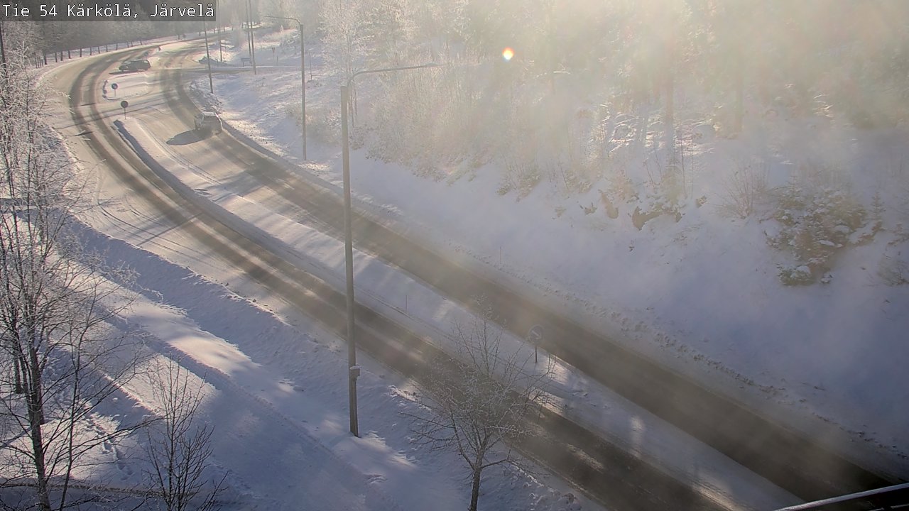 Weather Camera Image Road 54 Kärkölä, Järvelä, Kärkölä, Päijät-Häme