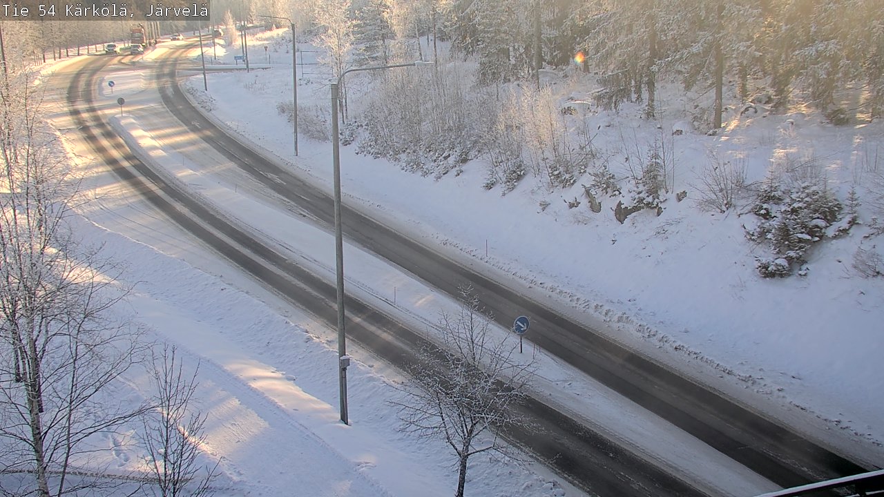 Weather Camera Image Road 54 Kärkölä, Järvelä, Kärkölä, Päijät-Häme