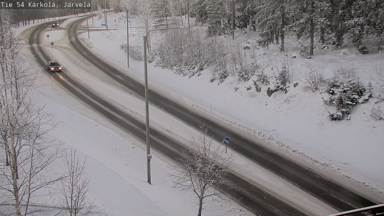 Weather Camera Image Road 54 Kärkölä, Järvelä, Kärkölä, Päijät-Häme