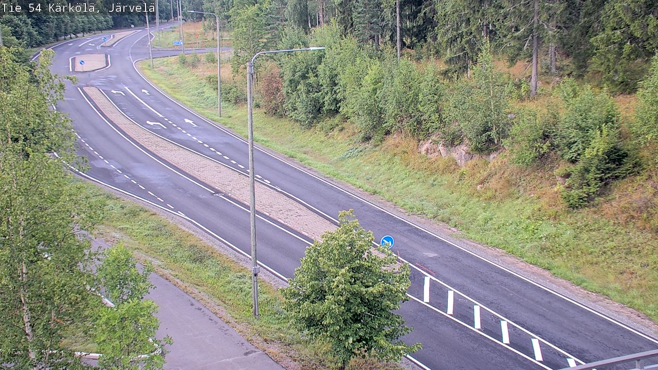 Weather Camera Image Road 54 Kärkölä, Järvelä, Kärkölä, Päijät-Häme