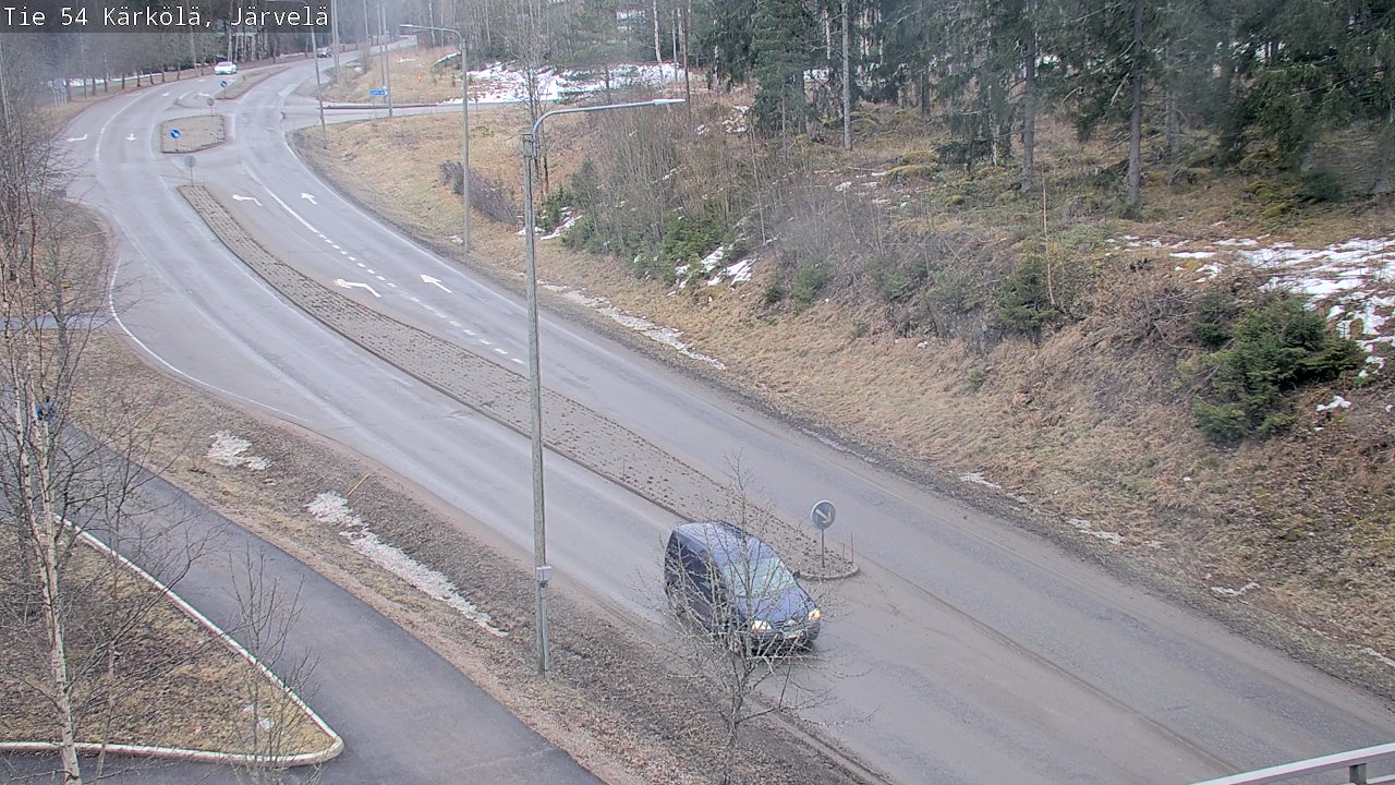 Weather Camera Image Road 54 Kärkölä, Järvelä, Kärkölä, Päijät-Häme
