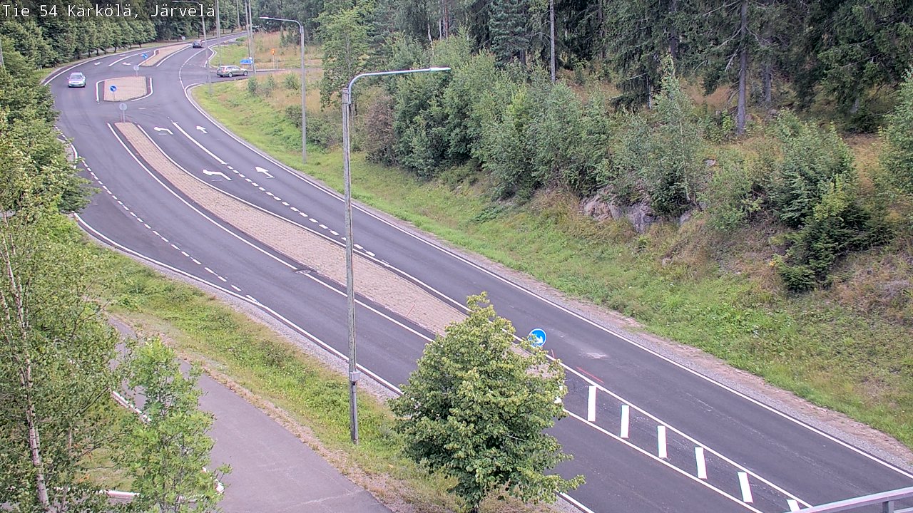Weather Camera Image Road 54 Kärkölä, Järvelä, Kärkölä, Päijät-Häme