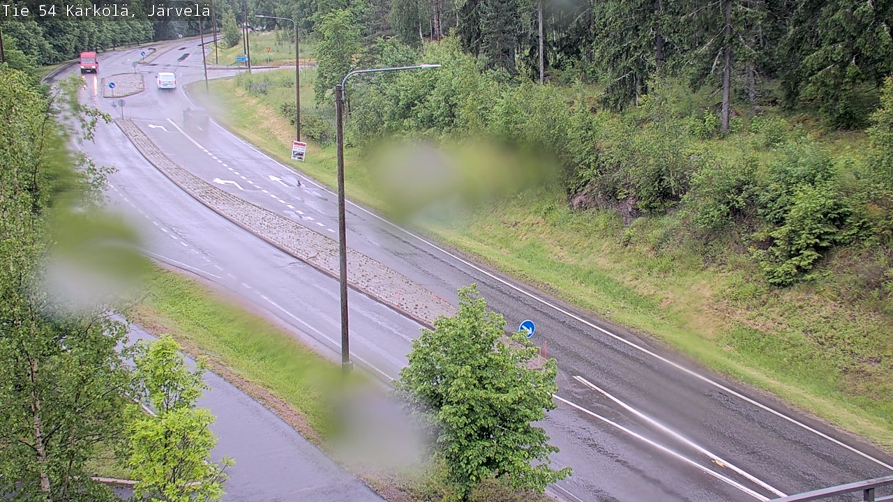 Weather Camera Image Väg 54 Kärkölä, Järvelä, Kärkölä, Päijät-Häme