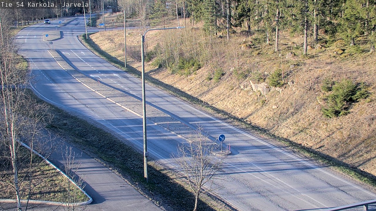 Weather Camera Image Road 54 Kärkölä, Järvelä, Kärkölä, Päijät-Häme