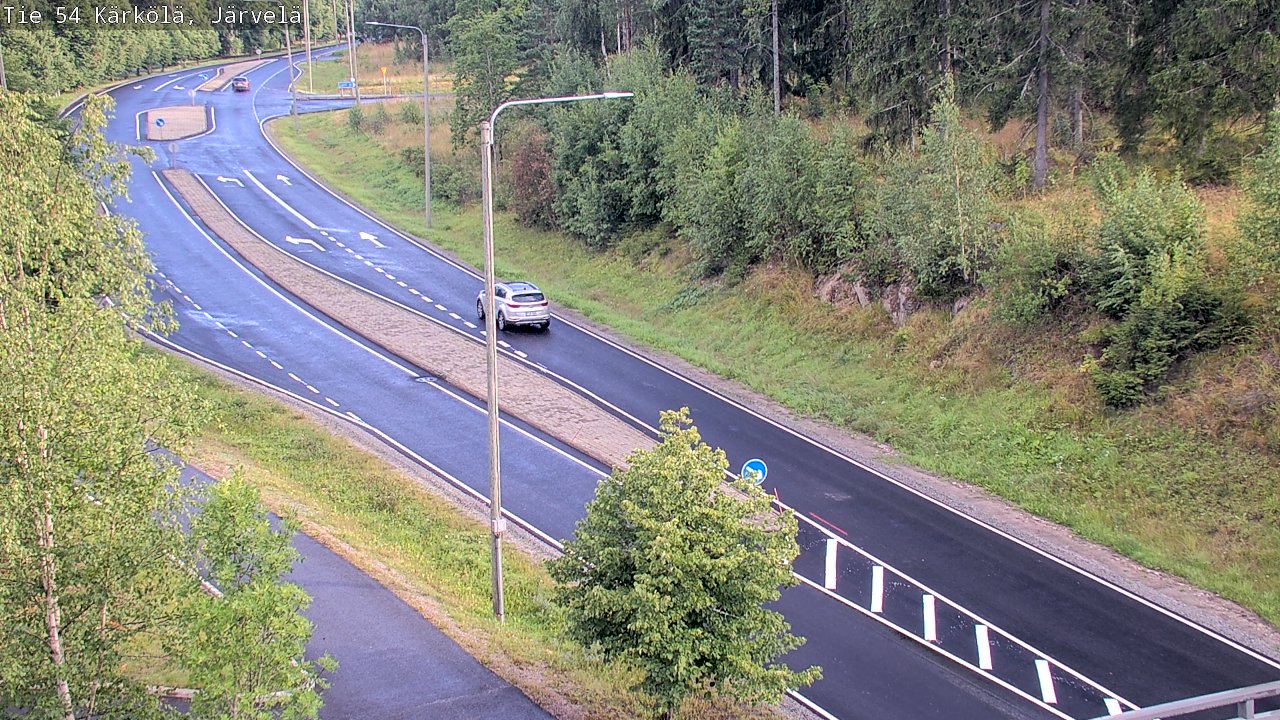 Weather Camera Image Road 54 Kärkölä, Järvelä, Kärkölä, Päijät-Häme