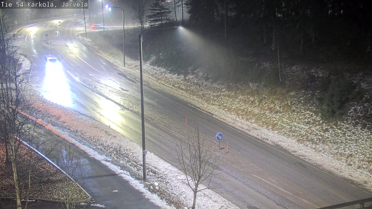 Weather Camera Image Väg 54 Kärkölä, Järvelä, Kärkölä, Päijät-Häme