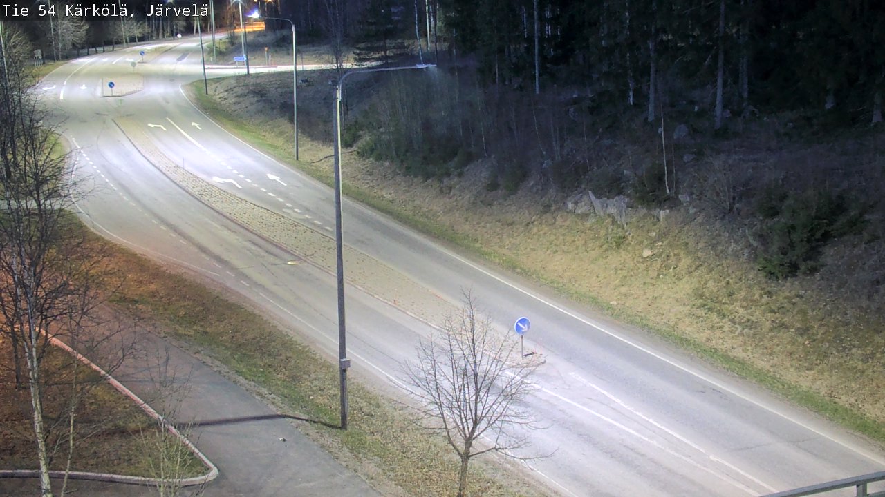 Weather Camera Image Väg 54 Kärkölä, Järvelä, Kärkölä, Päijät-Häme