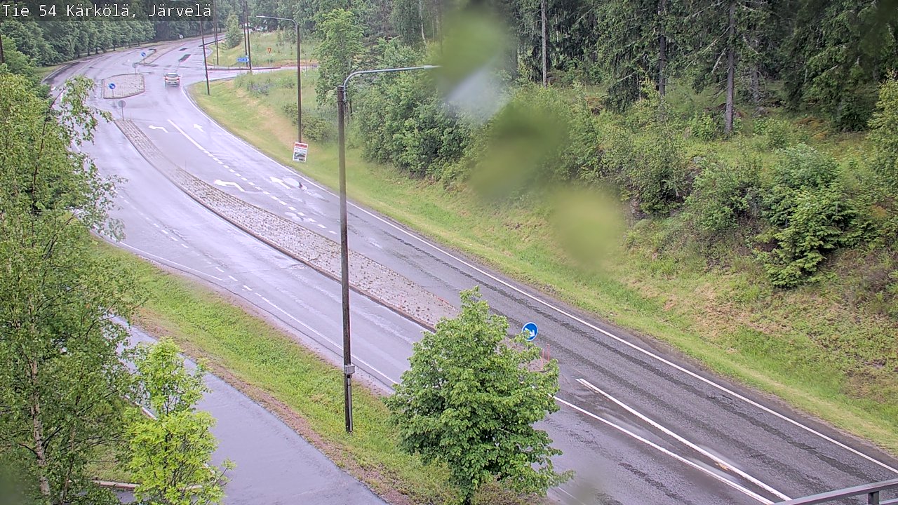 Weather Camera Image Väg 54 Kärkölä, Järvelä, Kärkölä, Päijät-Häme