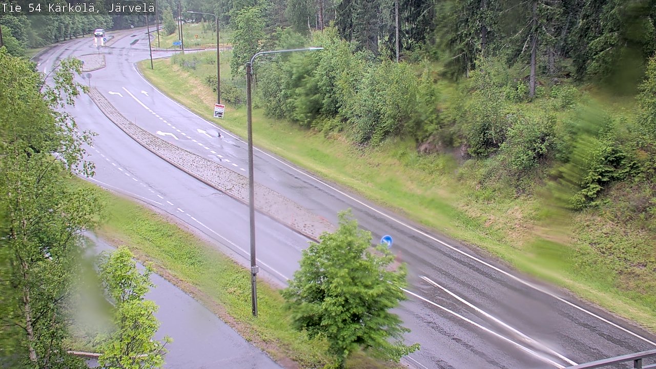 Weather Camera Image Väg 54 Kärkölä, Järvelä, Kärkölä, Päijät-Häme