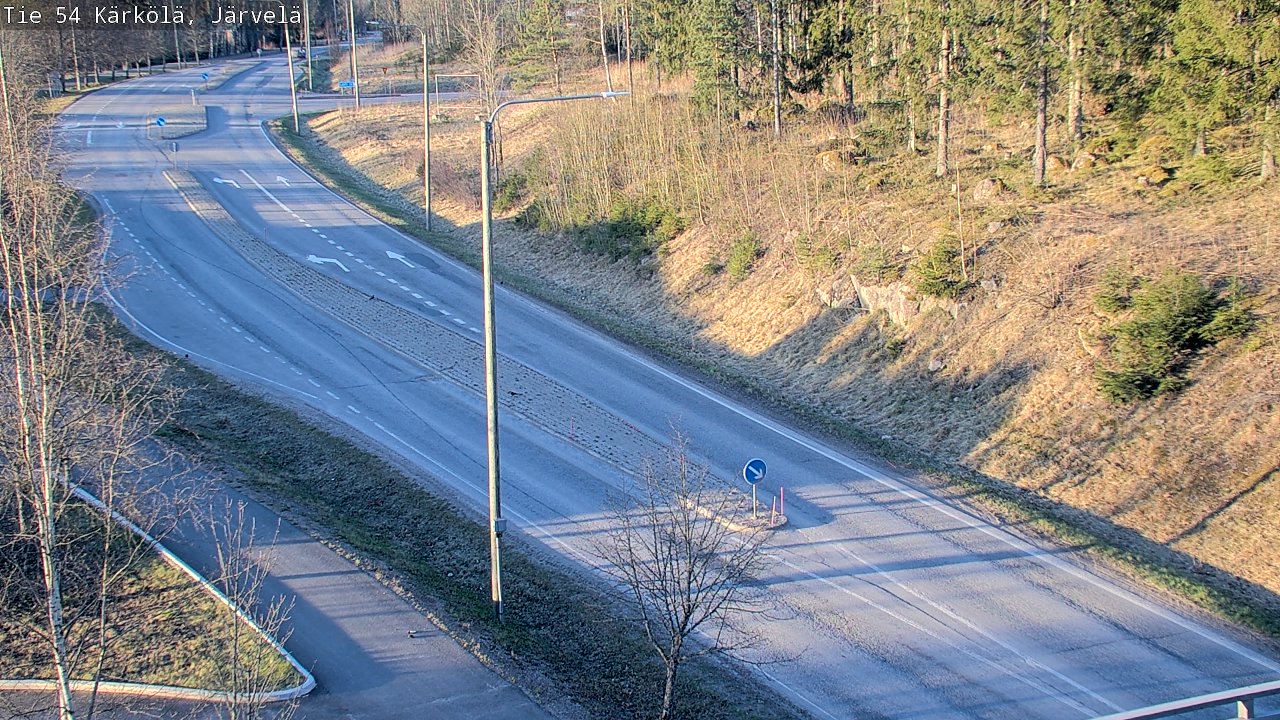 Weather Camera Image Road 54 Kärkölä, Järvelä, Kärkölä, Päijät-Häme