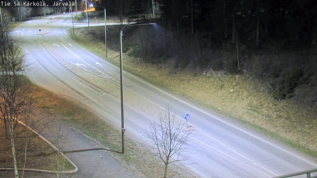 Weather Camera Image Väg 54 Kärkölä, Järvelä, Kärkölä, Päijät-Häme