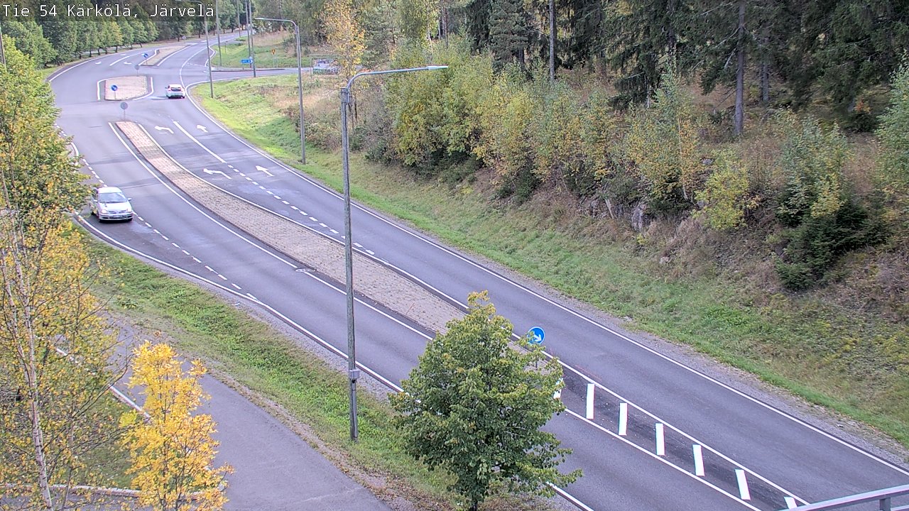 Weather Camera Image Road 54 Kärkölä, Järvelä, Kärkölä, Päijät-Häme
