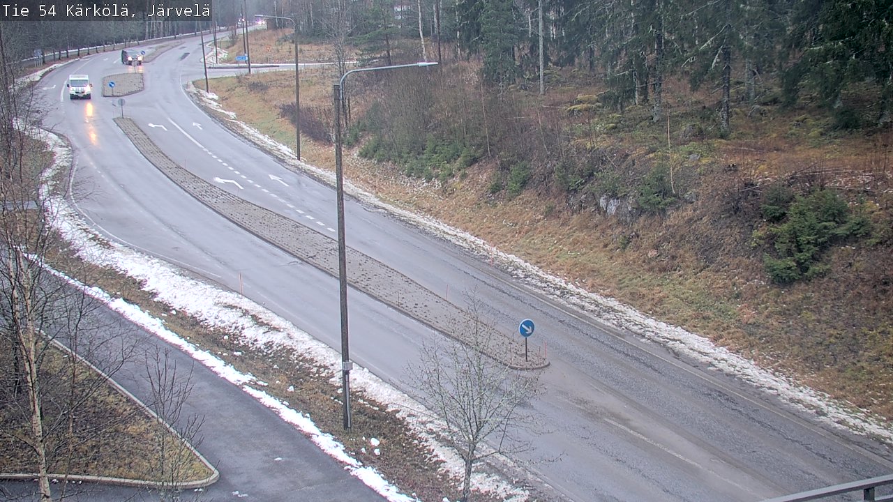 Weather Camera Image Väg 54 Kärkölä, Järvelä, Kärkölä, Päijät-Häme