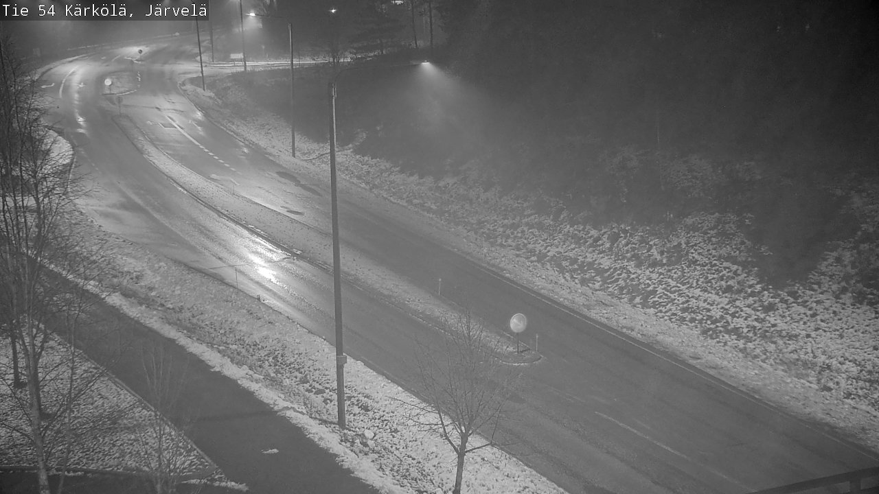 Weather Camera Image Väg 54 Kärkölä, Järvelä, Kärkölä, Päijät-Häme