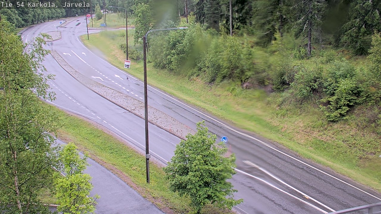 Weather Camera Image Road 54 Kärkölä, Järvelä, Kärkölä, Päijät-Häme