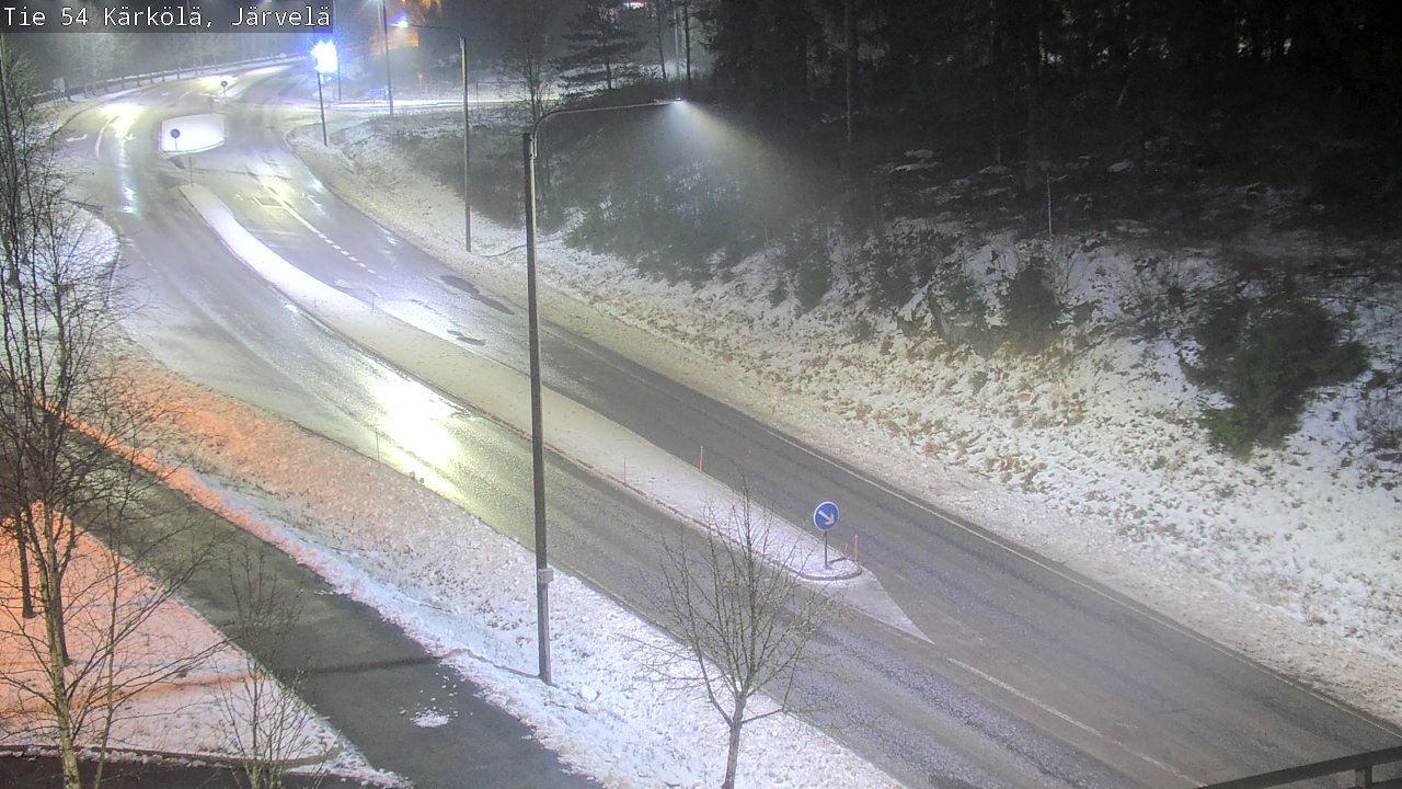 Weather Camera Image Väg 54 Kärkölä, Järvelä, Kärkölä, Päijät-Häme