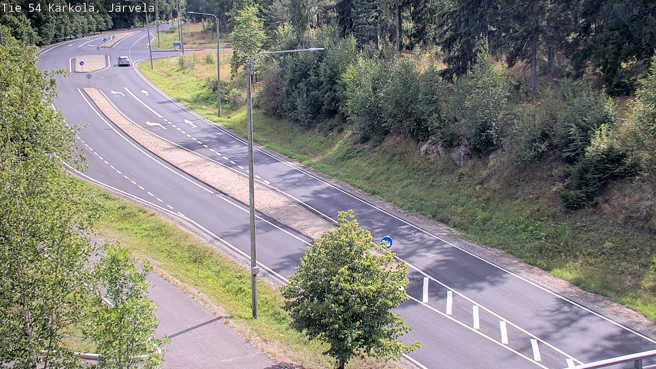 Weather Camera Image Road 54 Kärkölä, Järvelä, Kärkölä, Päijät-Häme