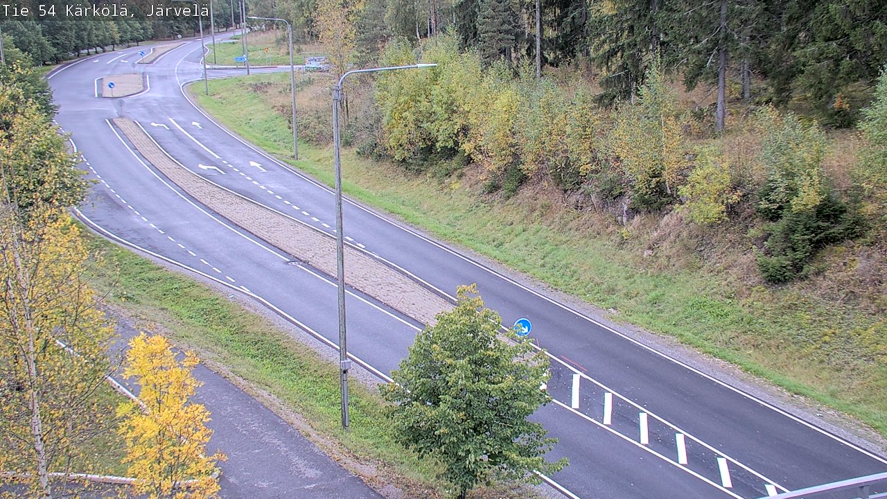 Weather Camera Image Road 54 Kärkölä, Järvelä, Kärkölä, Päijät-Häme