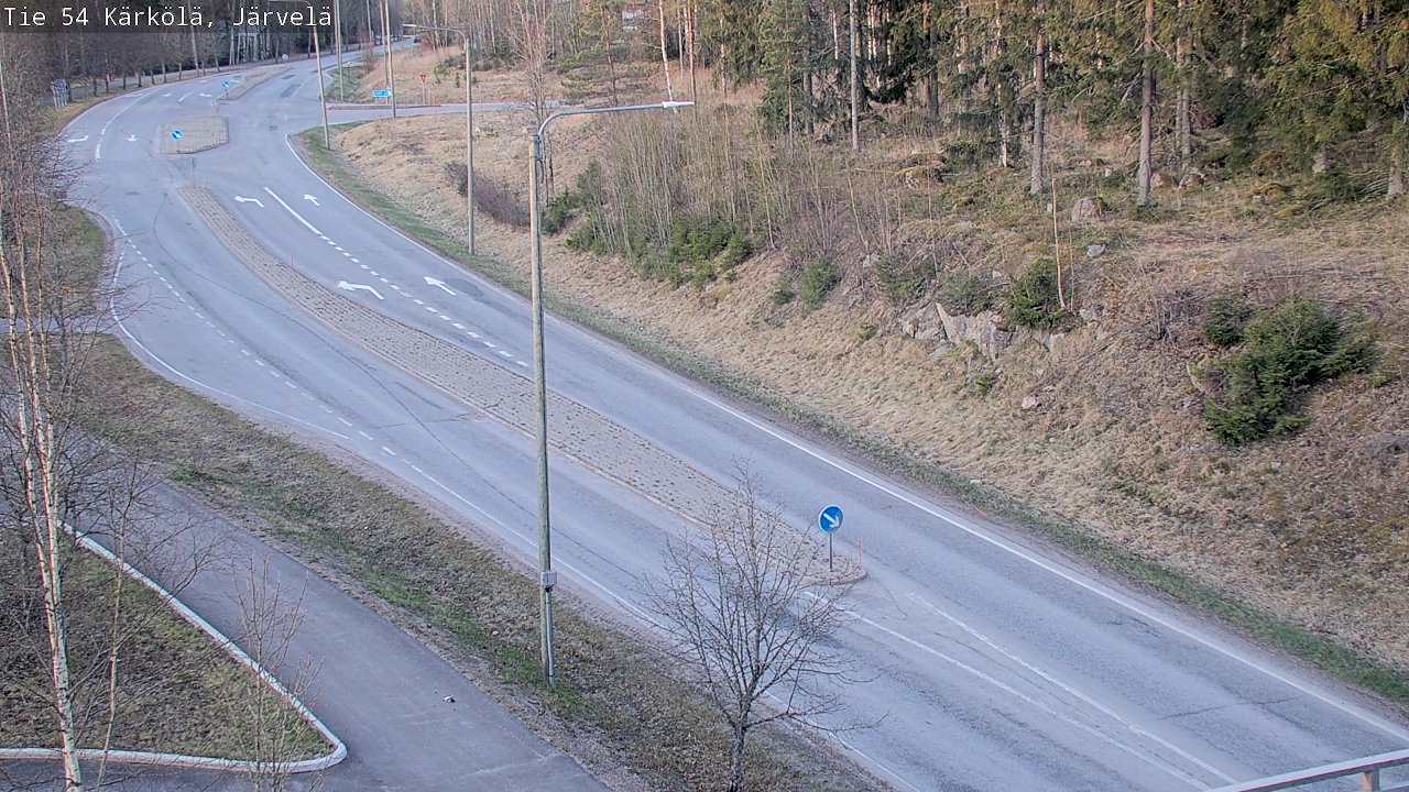 Weather Camera Image Road 54 Kärkölä, Järvelä, Kärkölä, Päijät-Häme