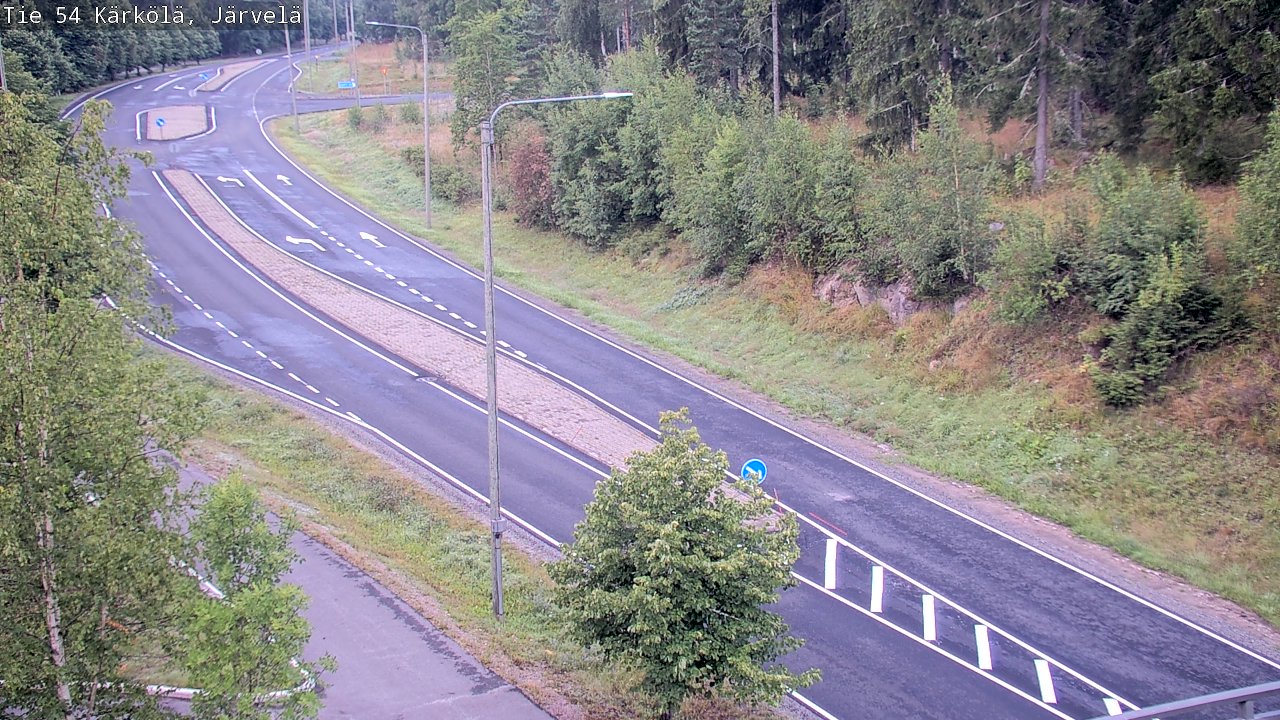 Weather Camera Image Road 54 Kärkölä, Järvelä, Kärkölä, Päijät-Häme